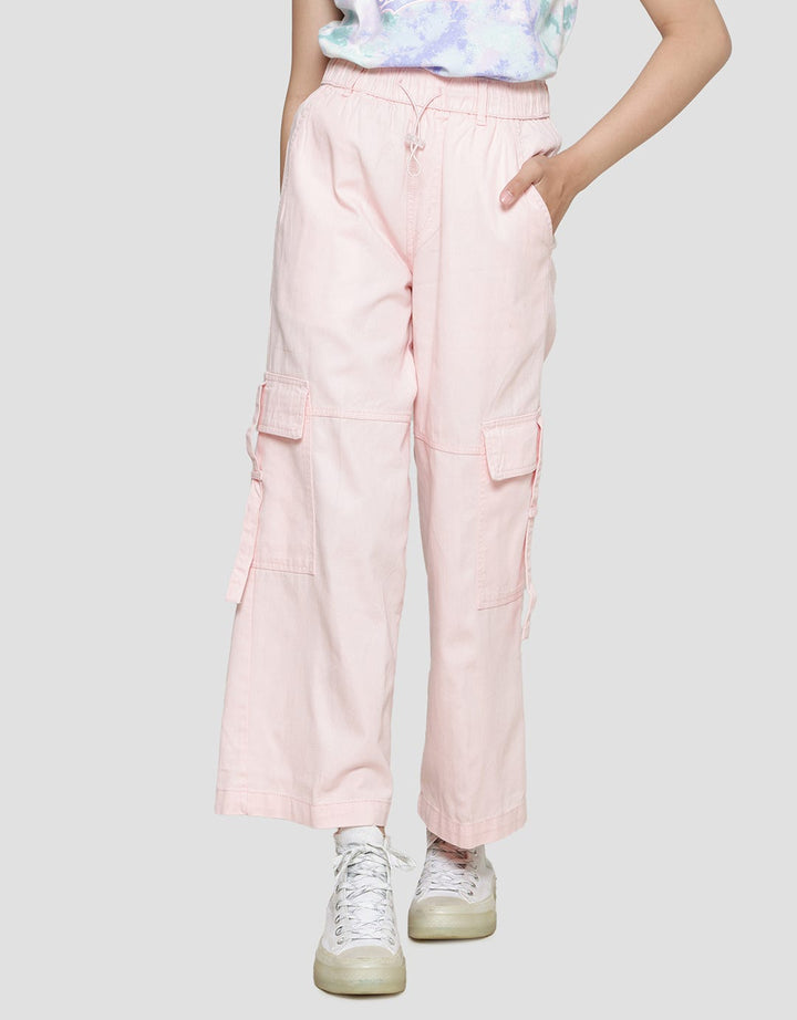 Nevada Woven Pocket Girls Cargo Pants