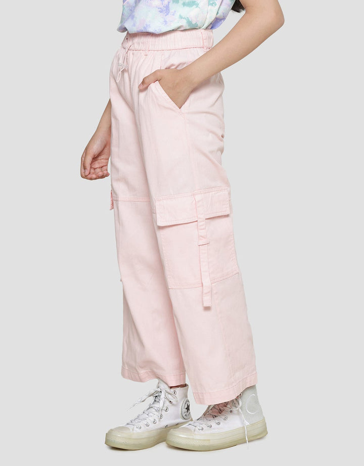 Nevada Woven Pocket Girls Cargo Pants