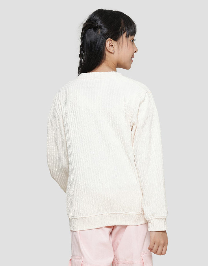 Nevada Knit Texture Cardigan for Girls