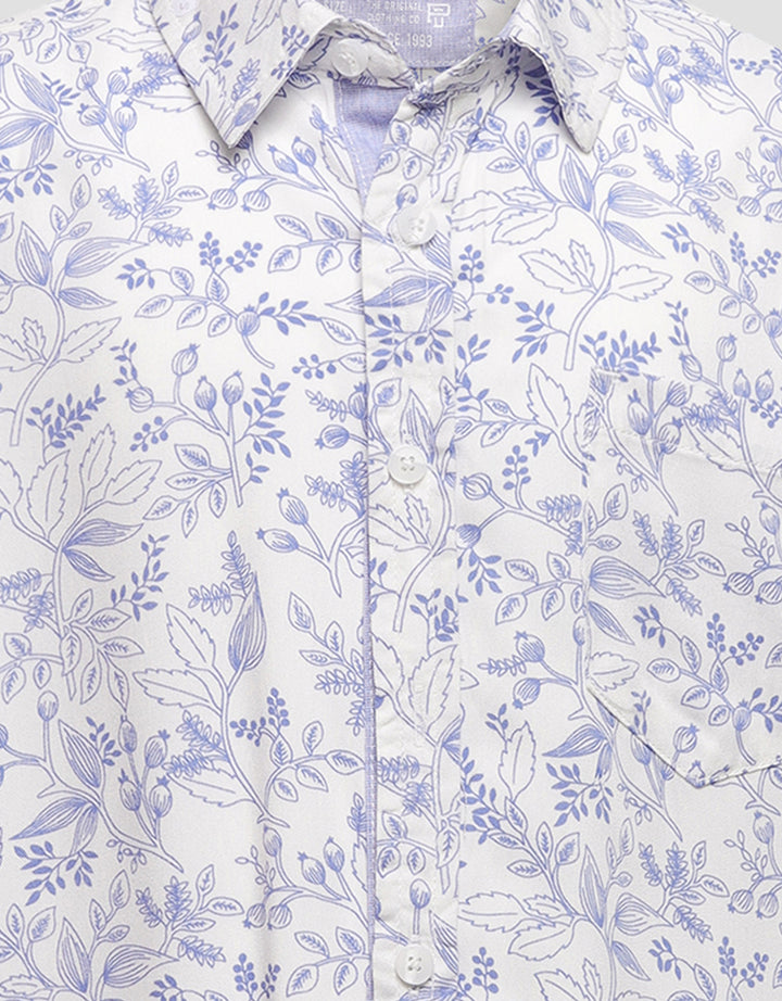 Pito Dito Floral Print Boys Shirt