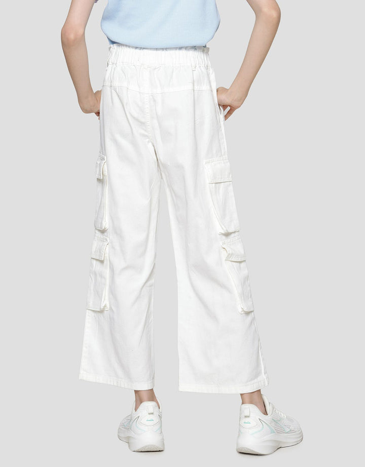 Nevada Woven Cargo With 4 Pocket Girls Long Pants