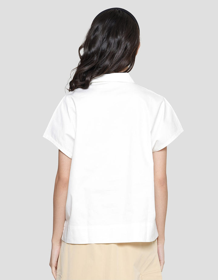 Connexion Oversized Batwing Kemeja Wanita