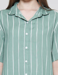 Nevada Stripe Lina Set Piyama Wanita