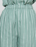 Nevada Stripe Lina Set Piyama Wanita