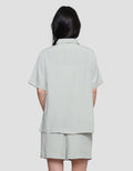Nevada Solid Lina Slub Women's Sleepwear Set
