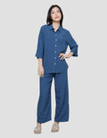 St. Yves Solid Slub Baju Piyama Wanita