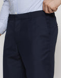 Stanley Adams Texture Celana Panjang Slim Pria