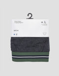 Suko Striped Gripper Underwear Solid Anti Bakteri Celana Dalam Pria