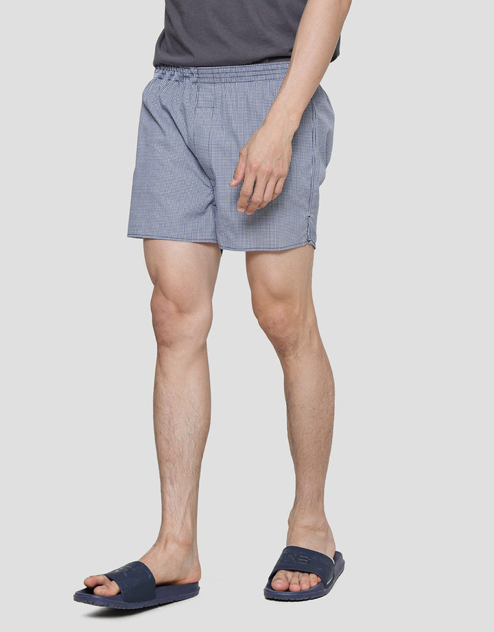 Suko Tenun Print Small Checks Men's Boxer Shorts