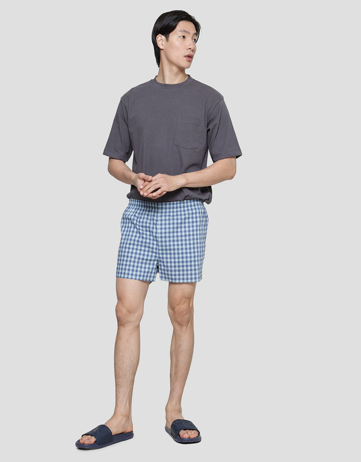 Suko Tenun Motif Underwear Print Celana Boxer Pria