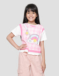 Aero Vest Kick Kaos Anak Perempuan