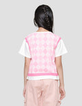 Aero Vest Kick Kaos Anak Perempuan