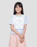 Aero Print Vest 2 Flower Girls Short Sleeve T-shirt