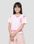 Aero Vest Kick Kaos Anak Perempuan