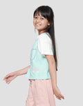 Aero Print Vest 5 Unicorn Kaos Lengan Pendek Anak Perempuan