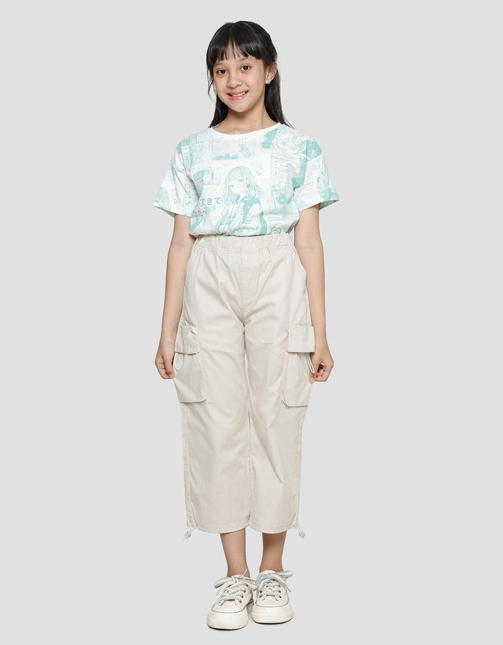 Aero Stopper Pocket Celana Cargo Anak Perempuan