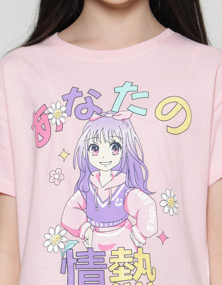 Aero Anime 1 BX Girls T-Shirt