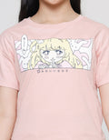 Aero Box Anime 3 Kaos Lengan Pendek Anak Perempuan