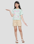 Aero Anime Four Kick Girls T-shirt