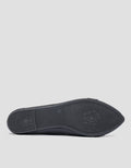 St. Yves SCC Gold Buckle Sepatu Flat Wanita