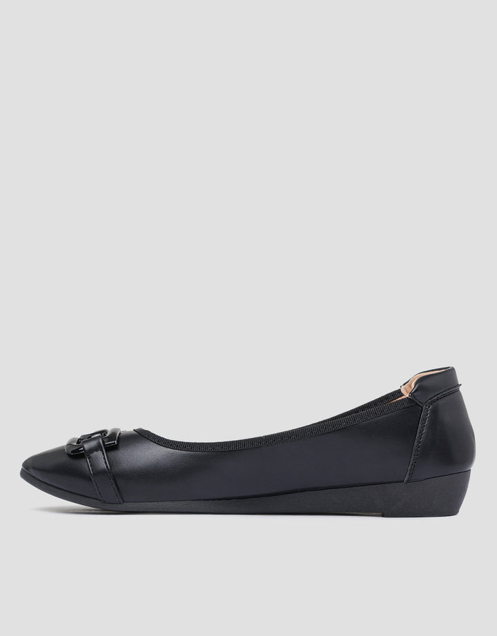 St. Yves Matching Color Accessories Sepatu Wedges Wanita