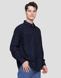 Cole Double Pocket Slub Men's Shirt