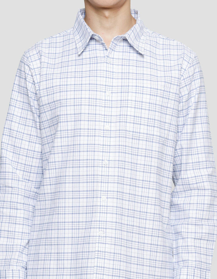 Cole Check 01 Woven Regular Kemeja Lengan Panjang Pria