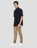 Cole Woven Reg Solid Cotton Linen Slub Men's Shirt