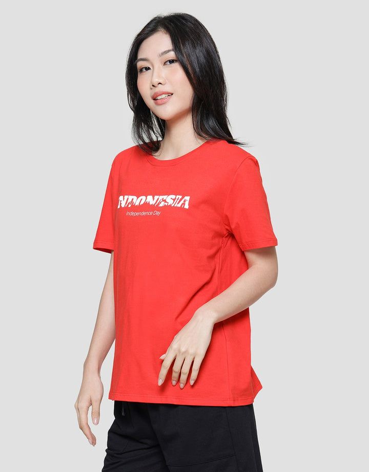 Nevada Indonesia Kaos Lengan Pendek Wanita