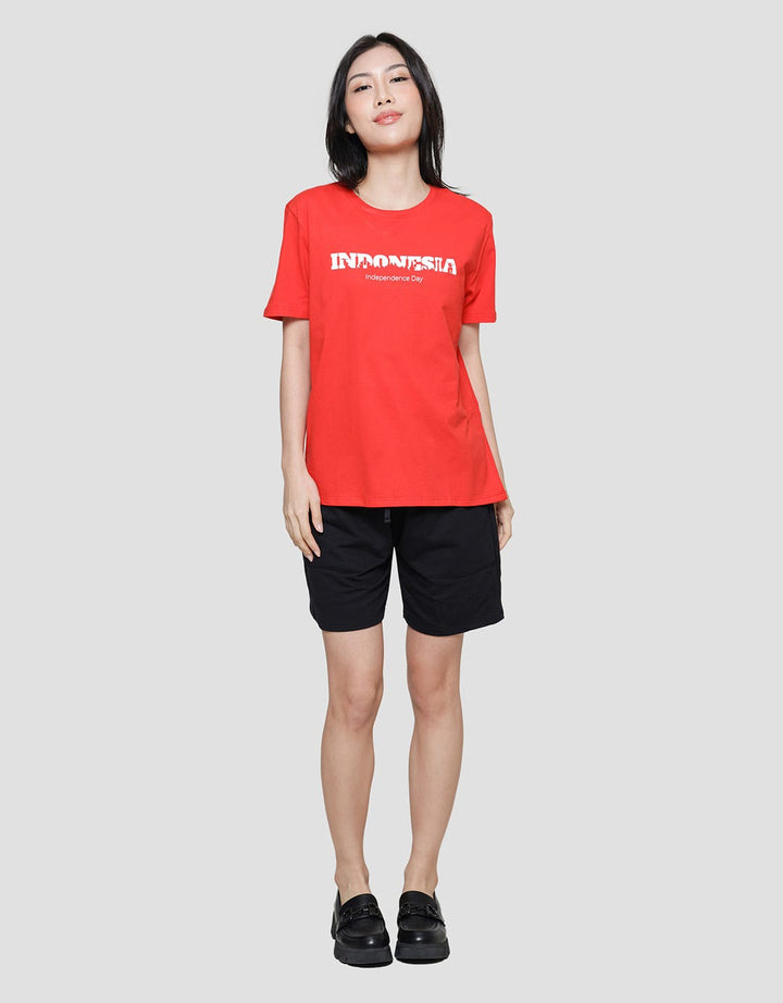 Nevada Indonesia Kaos Lengan Pendek Wanita