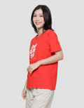 Nevada Indonesia Independence Day Kaos Lengan Pendek Wanita