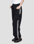 Nevada Wide Leg Cargo Contrast Taping Women's Long Pants