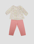 Pipiniko Lace Aop Set Pakaian Anak Perempuan