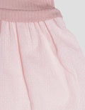 Pipiniko Flower Knit Wove Midi Dress Anak Perempuan