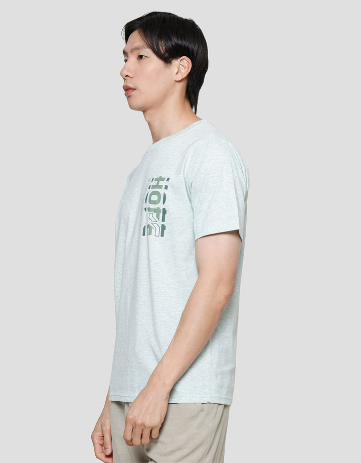 T Zone Print Hope Kaos Lengan Pendek Pria