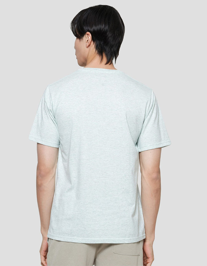 T Zone Print Hope Kaos Lengan Pendek Pria
