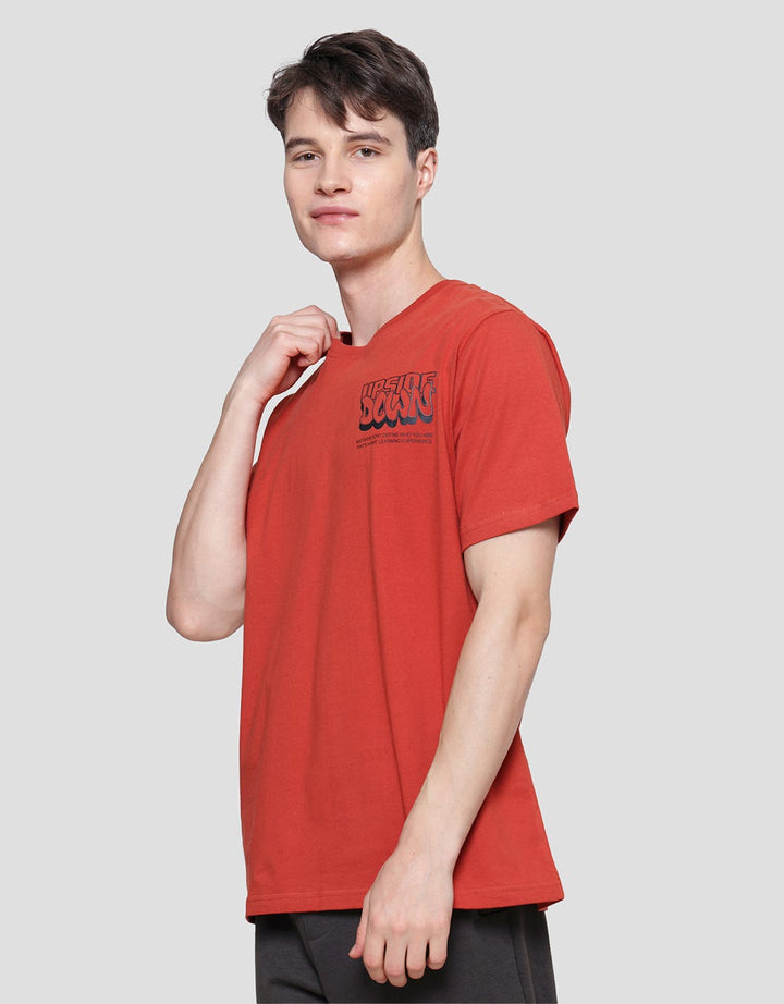 T Zone Up Side Down Kaos Lengan Pendek Pria