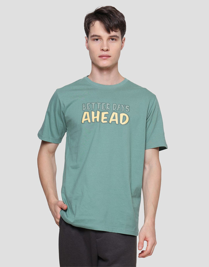 T Zone Better Days Ahead Kaos Lenga Pendek Pria
