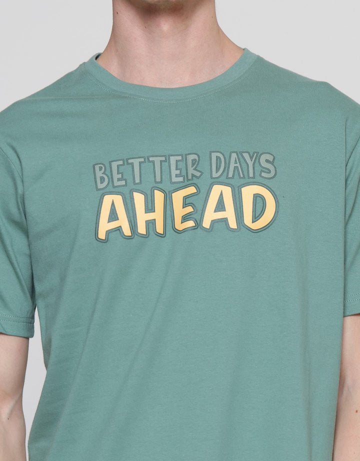 T Zone Better Days Ahead Kaos Lenga Pendek Pria