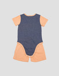 Pipiniko Big Bear Hugs Baju One Set Anak Laki-Laki