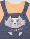 Pipiniko Fox Jumpsuit Pendek Anak Laki-Laki