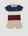 Pipiniko CNS Tricolor Boys Clothing Set