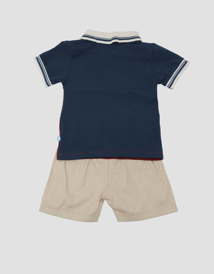 Pipiniko CNS Tricolor Boys Clothing Set