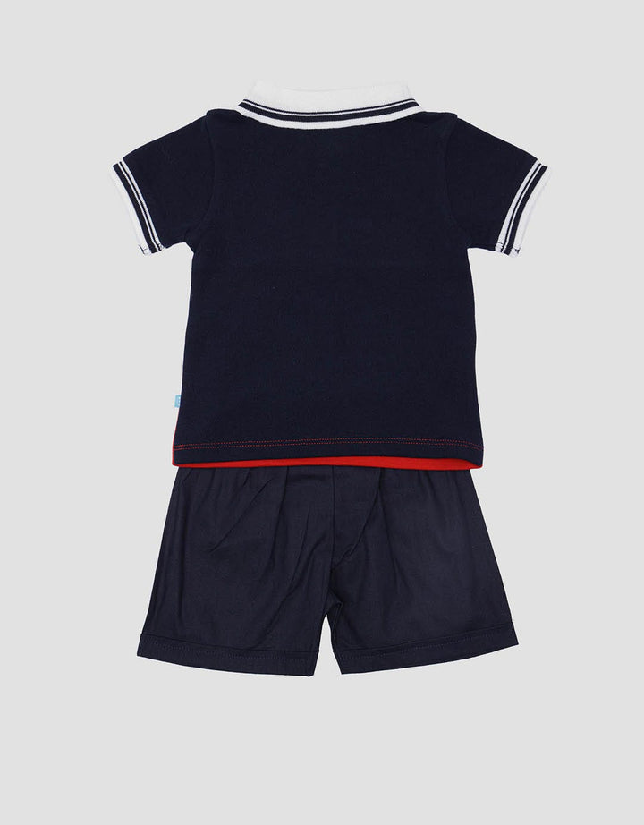 Pipiniko CNS Tricolor Set Pakaian Anak Laki-laki
