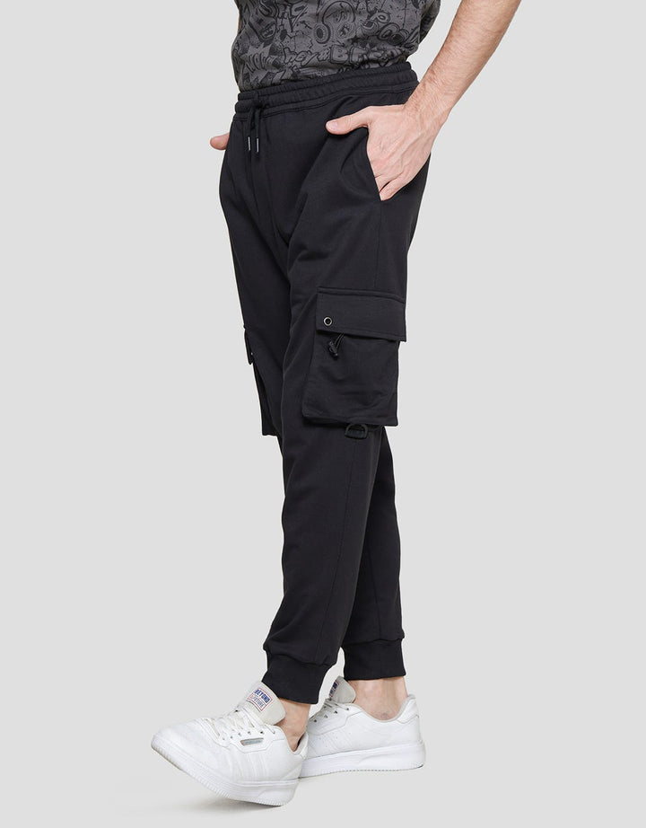 Nevada Celana Knit Cargo Jogger Pria