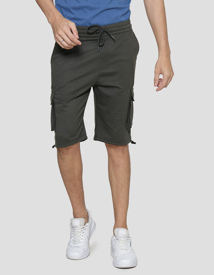 Nevada Knit Cargo With Stopper Celana Pendek Pria