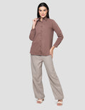 Cardinal Femme Casual Design Kemeja Wanita