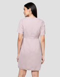 Cardinal Femme Elegan Dress Wanita