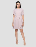 Cardinal Femme Elegan Dress Wanita