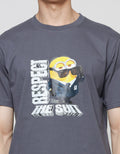 Nevada Minions DTF Kaos Casual Pria